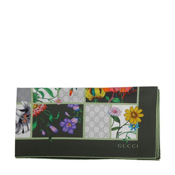 Gucci Women Floral Print Scarf
